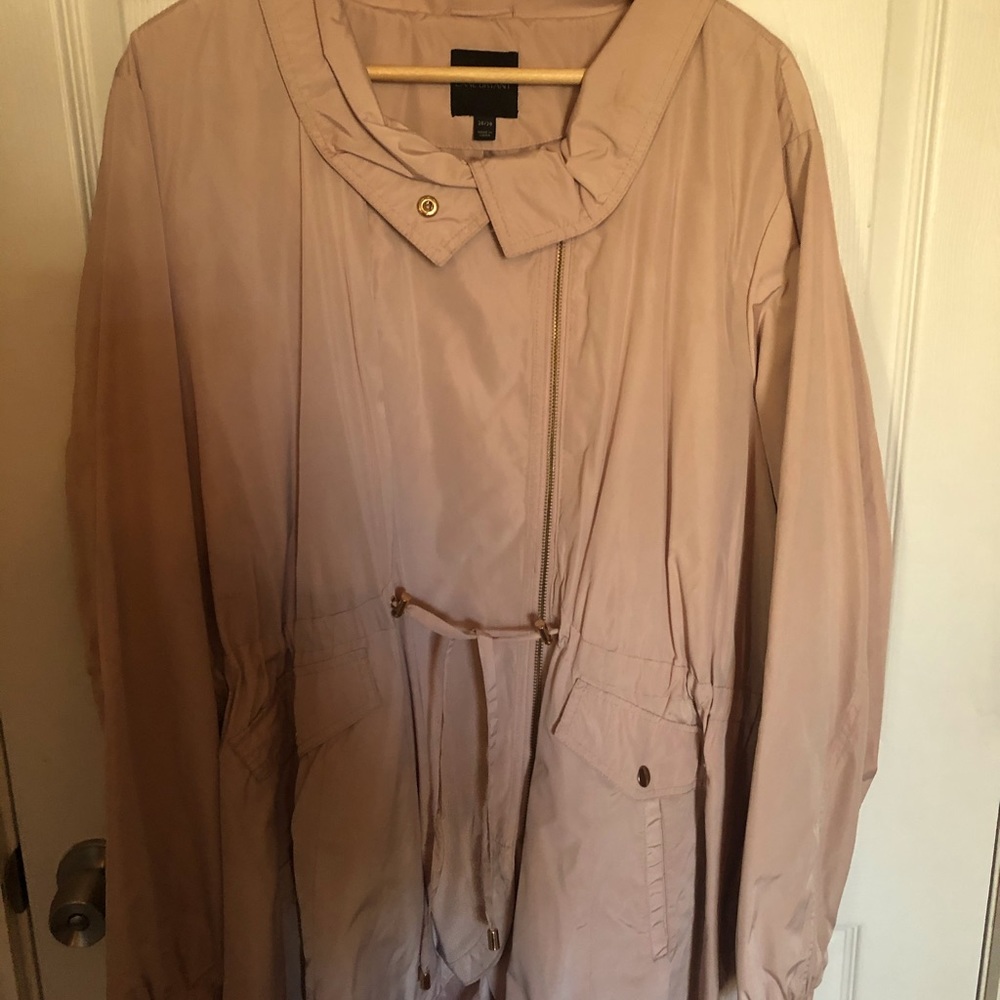 Lane Bryant blush utility jacket sz 26/28